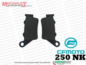 CF Moto 250 NK Arka Fren Balatası 2016-2022 - BYBRE MARKA